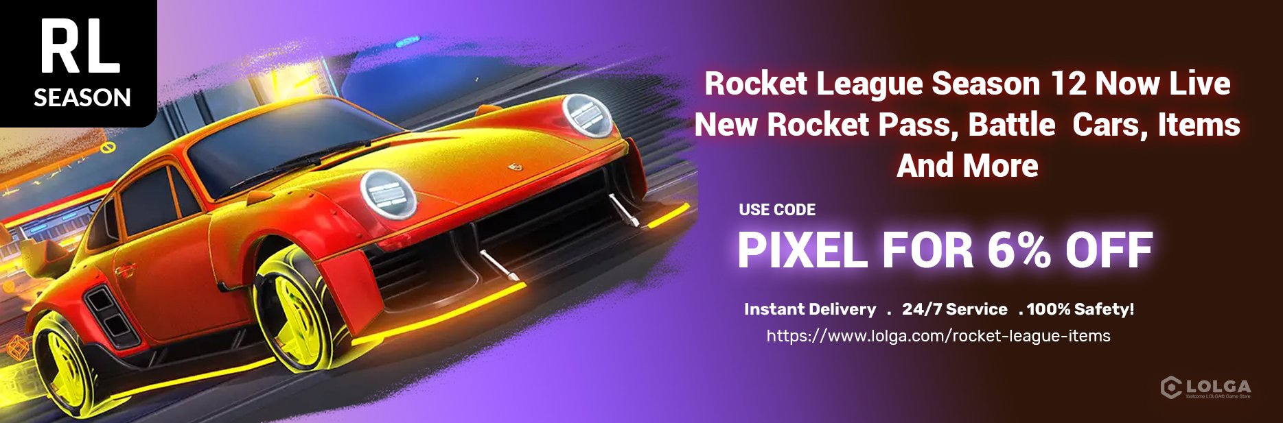 Rocket League Season 12 Now Live,New Rocket Pass, Battle  Cars, Items, and More